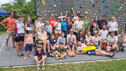 INKlettern zu Besuch am Kids Buin in Wolfurt