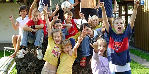 Gruppe Kinder