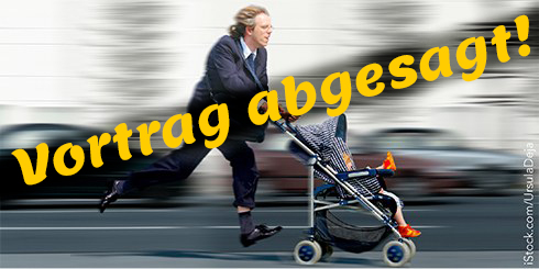 Vortrag abgesagt