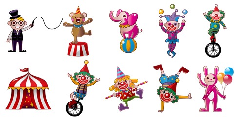 Zirkus Kopfbild Kids