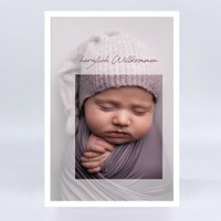 GK 043 Herzlich Willkommen - Baby